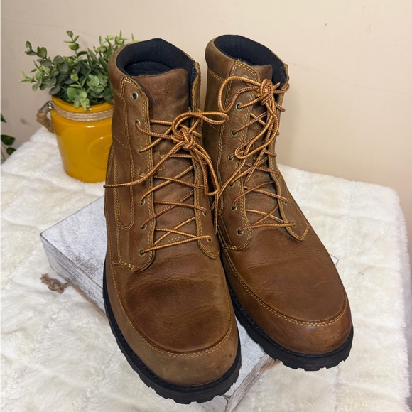 Timberland Men\'s Tan Leather Boots